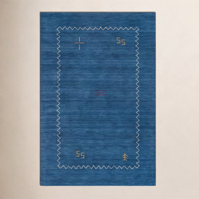 Danforth Hand-Woven Flatweave Wool Rug