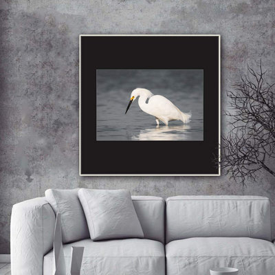 H06 A Bird debout, reproduction sur toile