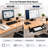 Uncaged Ergonomics KT4 Clamp-On Keyboard Tray - No-Drill Height, Tilt & Slide Adjustment 