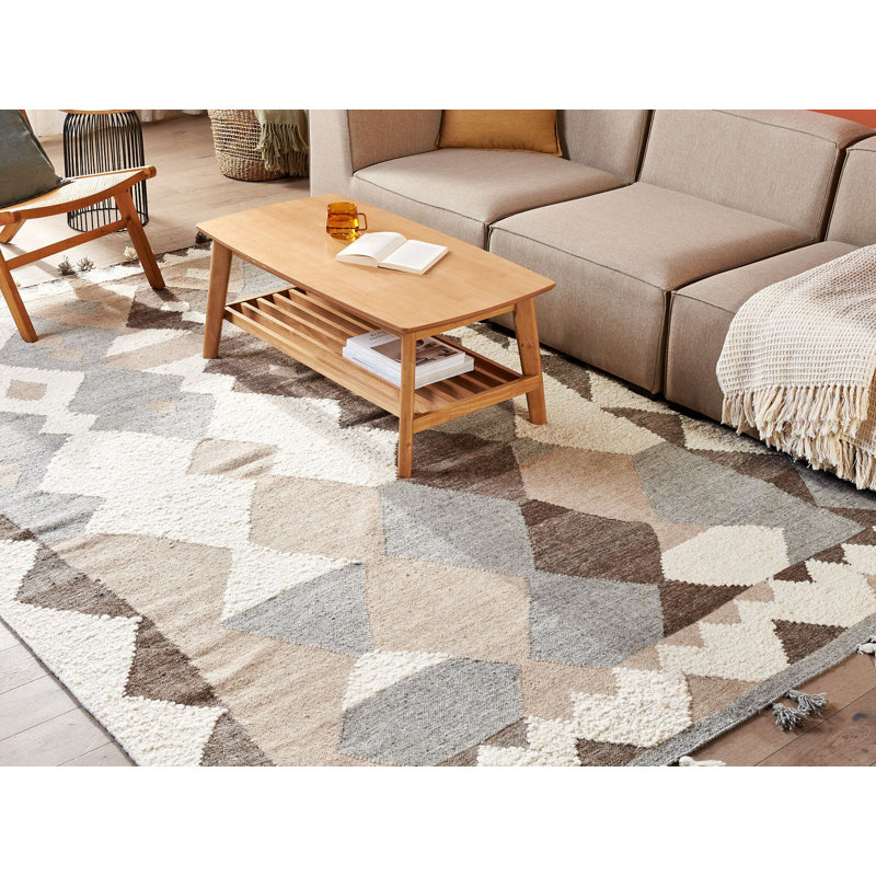 Paucar Chevron Hand Woven Area Rug, Rectangle 200 x 300cm
