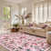 Insect Print Washable Rugs for Living Room Ultra-Thin Non-Slip Modern Bedroom Large Carpet