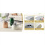 Ensemble de tables basses gigognes en verre pour salon compact, tables gigognes rondes gris ardoise, conception moderne peu encombrante