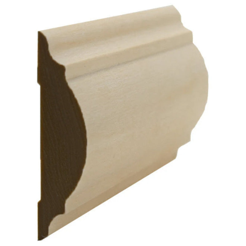 EWCH20 Traditional Chair Rail 2-3/4" Tall x 11/16" Trim. Unfinished, 0.68"W x 2.75"H x 42"D, Poplar