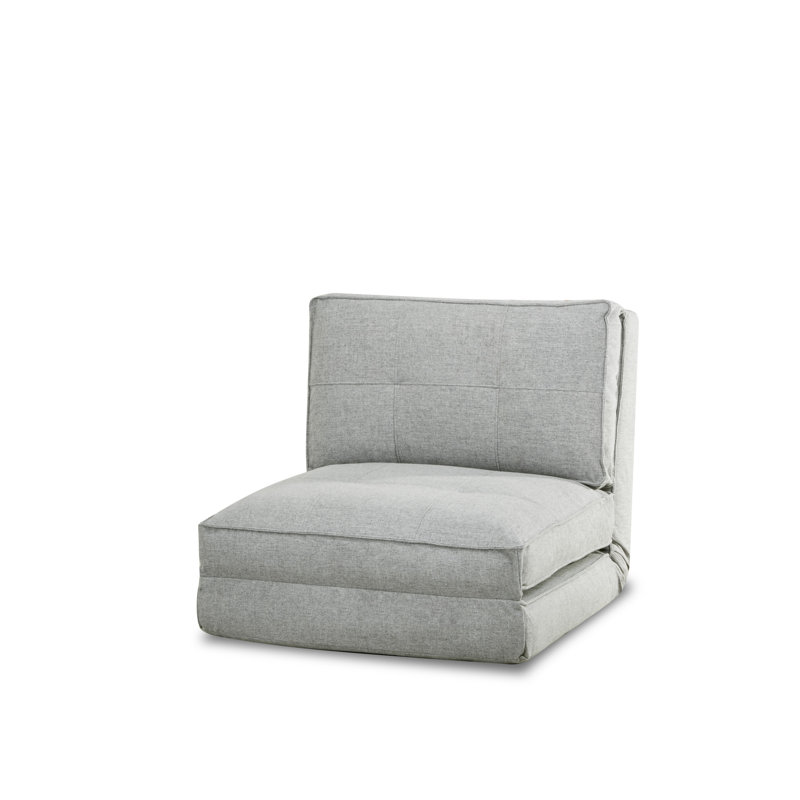 Buttram Chair Bed, Light Grey