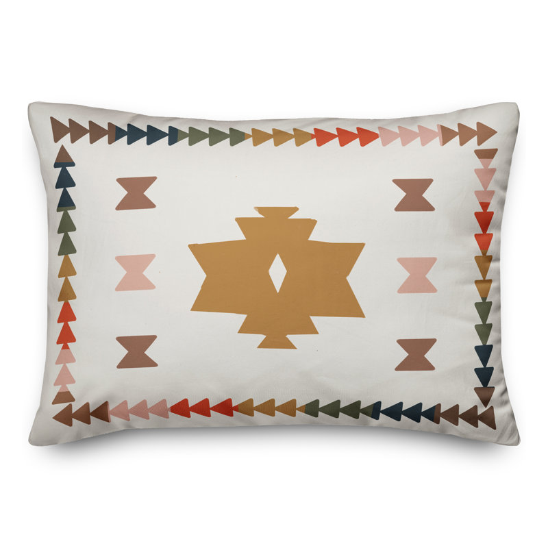  Colourful Southwest Shapes Rectangular Pillow Cover & Insert