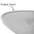 59" Oval Dining Table Set For 4, Modern Pedestal Kitchen Table Set With Upholstered Dining Chairs-930332969