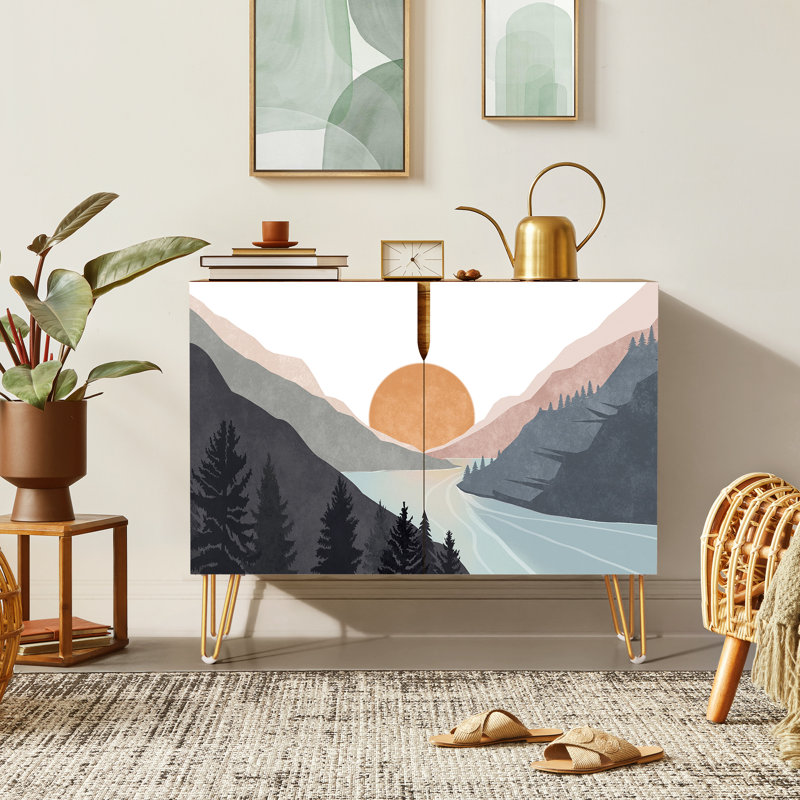 35'' Sideboard, Landscape Gray