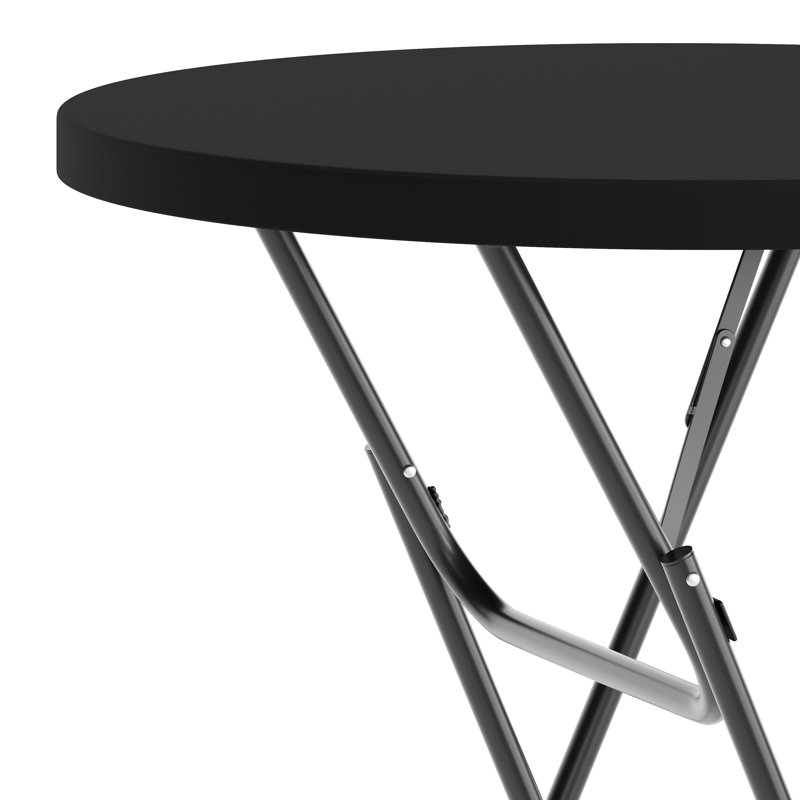 Table pliante Noah, Noir/gris