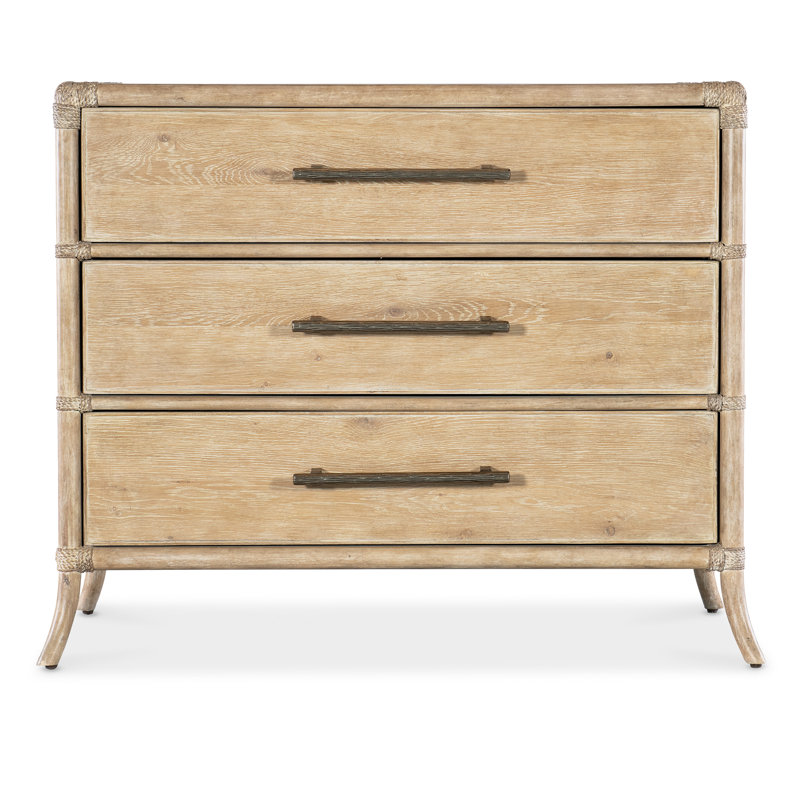 Commode en rotin Retreat, Dune