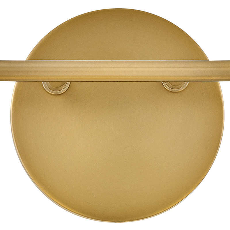 Cantera 2 - Light Vanity Light, Lacquered Brass