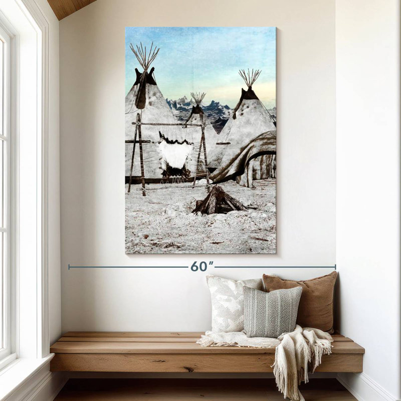 Lelar Native Teepees, 51" H x 34" W