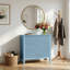 Commode 3 tiroirs 32 "avec façades cannelées-130019503