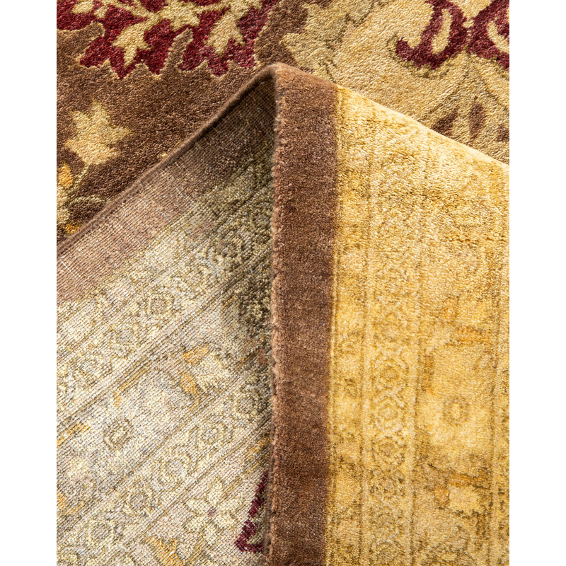 Classic One-of-a-Kind 9' 1" X 12' 4" Hand Knotted Area Rug