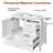 36" Modern Bathroom Vanity Cabinet With Ceramic Sink-877519157