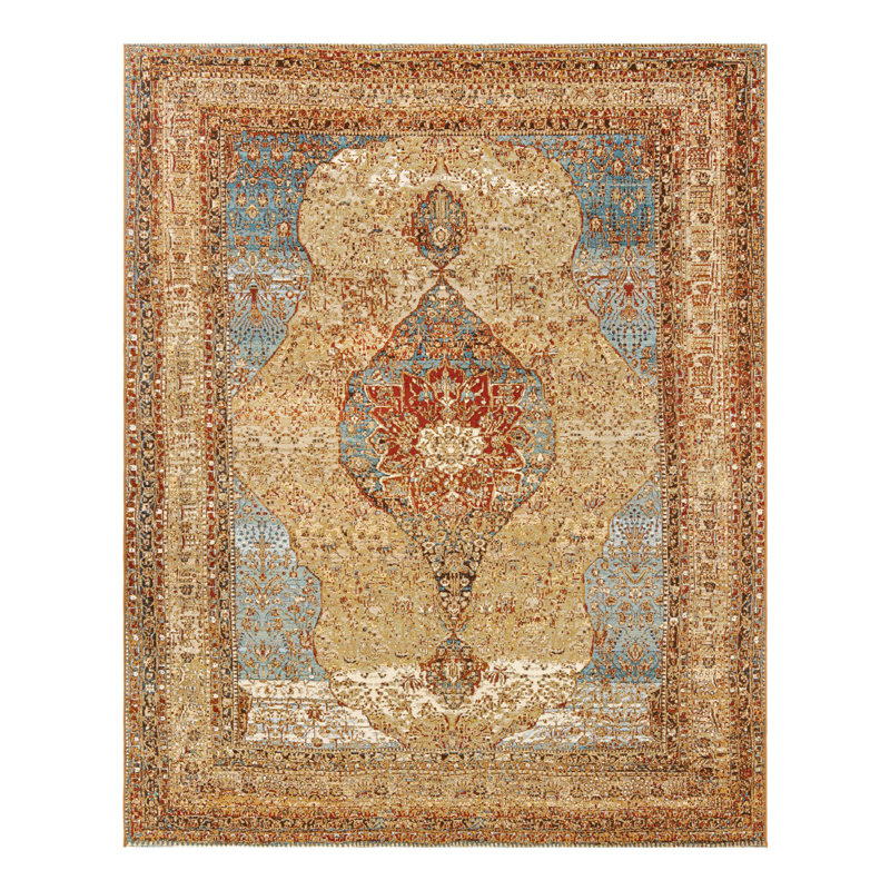 Tapis d'extérieur traditionnel, Rectangle 7 pi 10 po x 10 pi