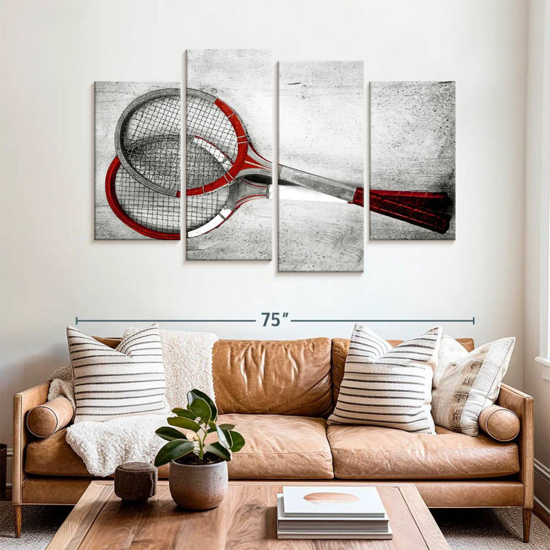 Tennis red pop Sireci, H 42 po x l 68 po