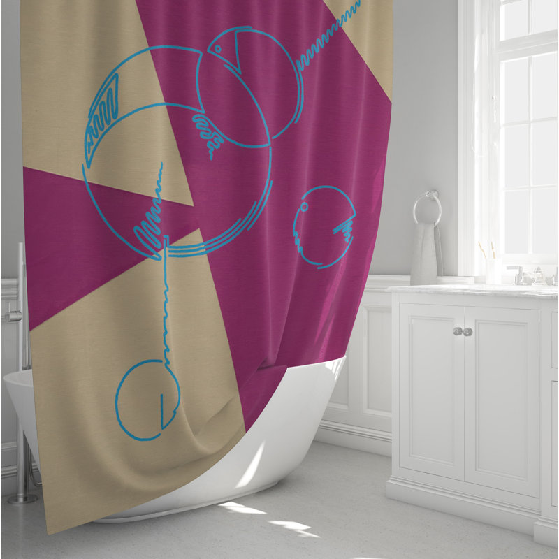 Rideau de douche Sertorio, H 93 po x l 70 po