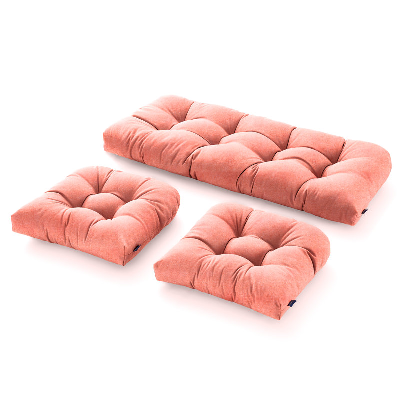 Outdoor 5'' Seat / Back Cushion, Pink
