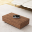 Roanoke Living room coffee table (with storage function), modern living room furniture, Brown