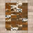Luxurious Woven Area Rug, 5.9 x 9.2 ft, 100% Polyester, Antibacterial | Non-Slip PVC Felt Dot Underside, 0.3 in Pile Height | Machine Washable, 3D Digital Print, Perfect for Living Room & Bedroom Décor-1731294338