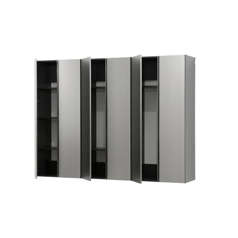 Nova Series X P 72 po H 20 po D Armoire de garage gris métallique D (3 pièces), armoire