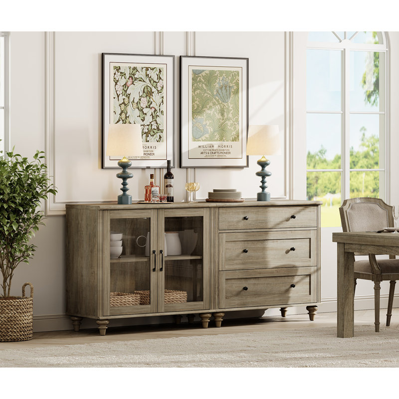 Mountainburg 67.7'' Sideboard, Wash Gray