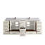 Ensemble de meuble-lavabo double 84 po Aberdeen-115357187-115357186