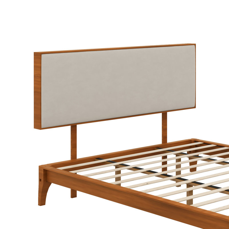 Platform Bed Featuring Headboard
