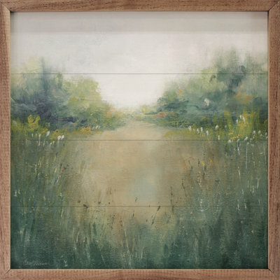 «Sunrise Morning» encadré sur bois par Carol Robinson