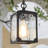 Cosimo 1- Light 10'' H Matte Black Textured Outdoor Hanging Lantern