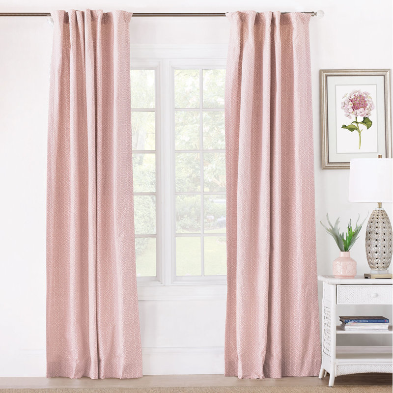 Felicity Room Darkening Curtain, 48" W x 108" L