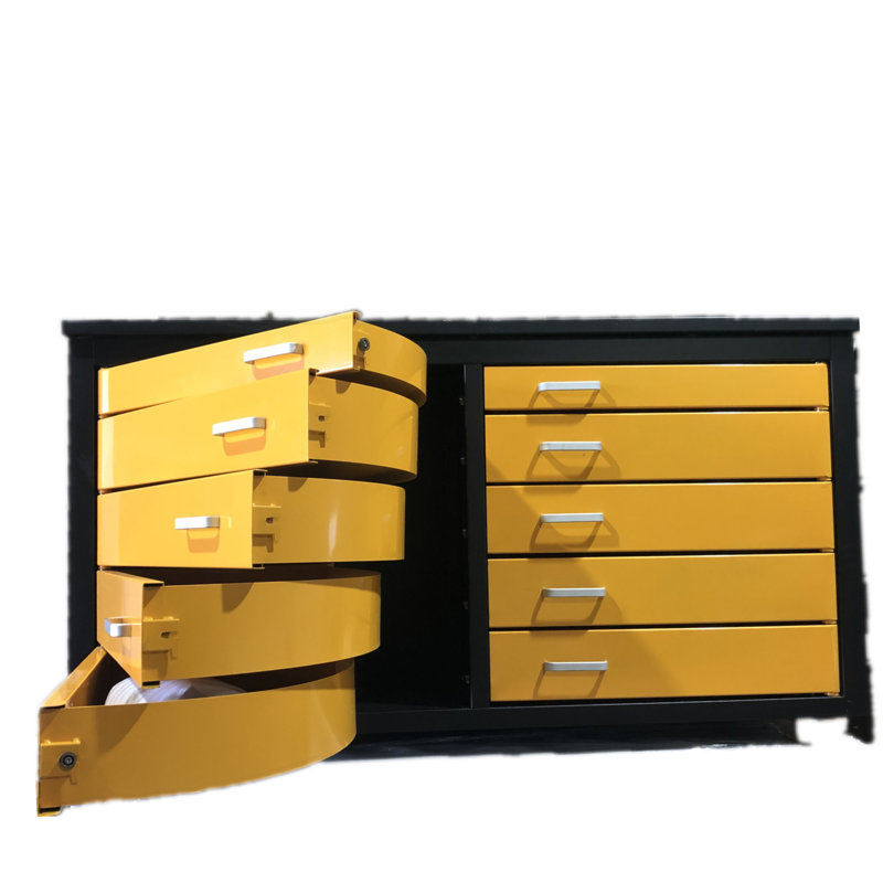 Armoire de rangement 6 pi avec établi (10 tiroirs)