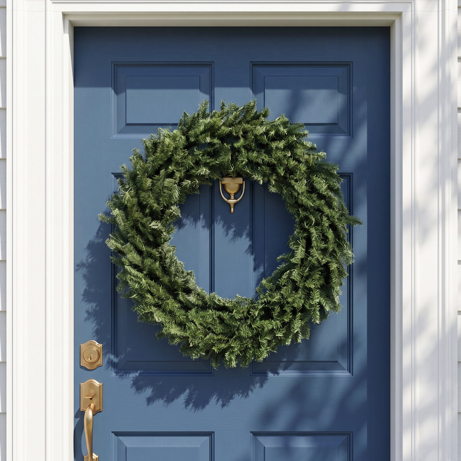 Northlight Seasonal Canadian 48" Pine Wreath, Green, 48" W x 48" H x 6" D