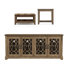 Weddel Basilico Transitional 3-Piece Living Room Furniture Set