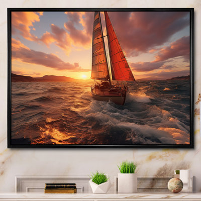 " Spain Sunset Sail II "