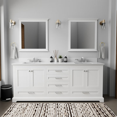 Ensemble de meuble-lavabo double 80 po Dukes