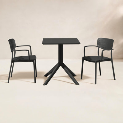Farrah 28" Patio Bistro Set