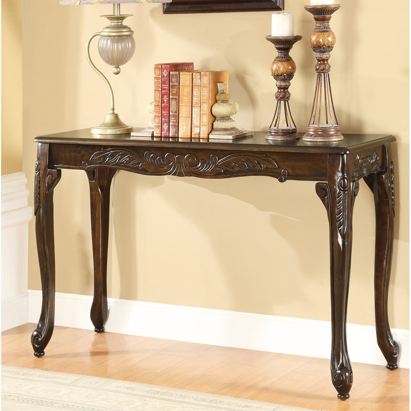 Console en bois massif Fetullah