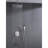 Brushed Nickel Shower For Ceiling Mount, Stainless Steel With 16" Head And Handheld A Pampering Bath Experience Mounted In - Natural Easy Nozzle Feature