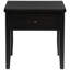 Table basse et d'appoint 2 places, fini vieilli, design rectangulaire, bois d'ingénierie, tiroir de rangement pour arrangements floraux, placage de pin, peluches