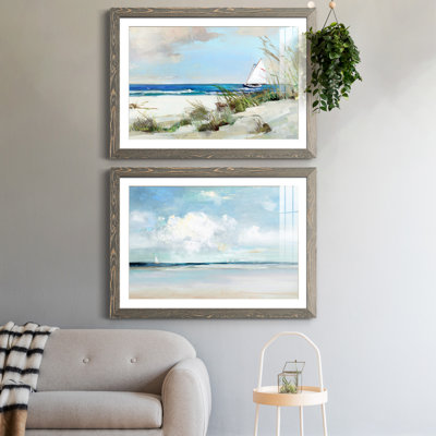 " Midday Breeze " 2 - Pieces Painting Print