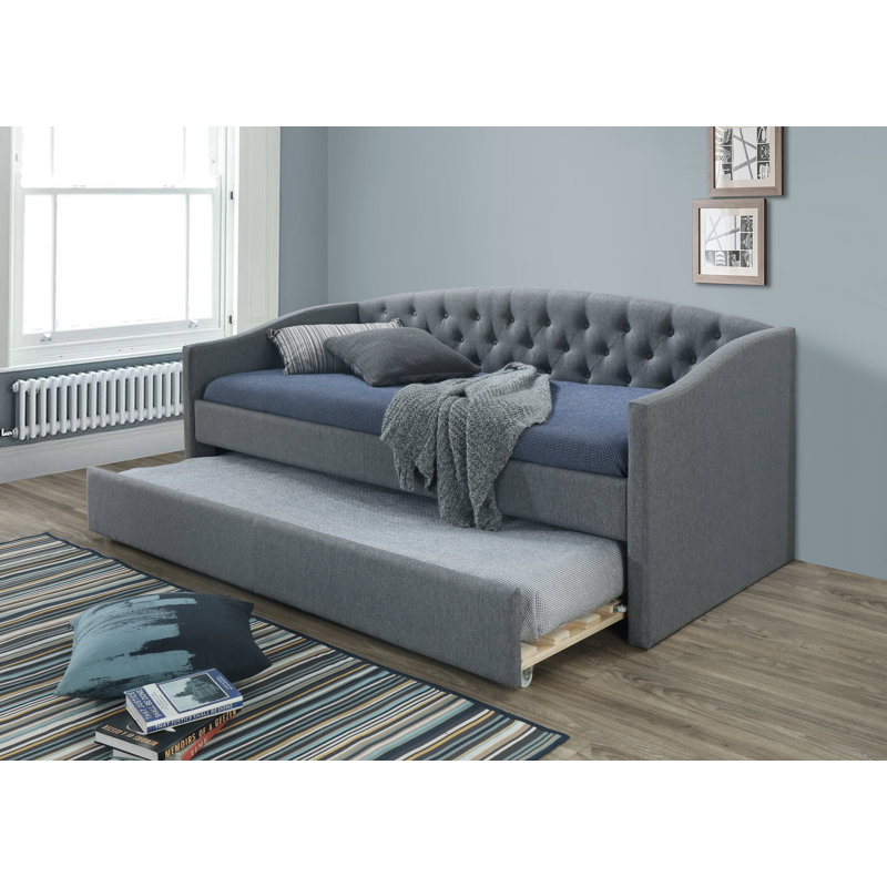 Plamond Upholstered Daybed with Trundle