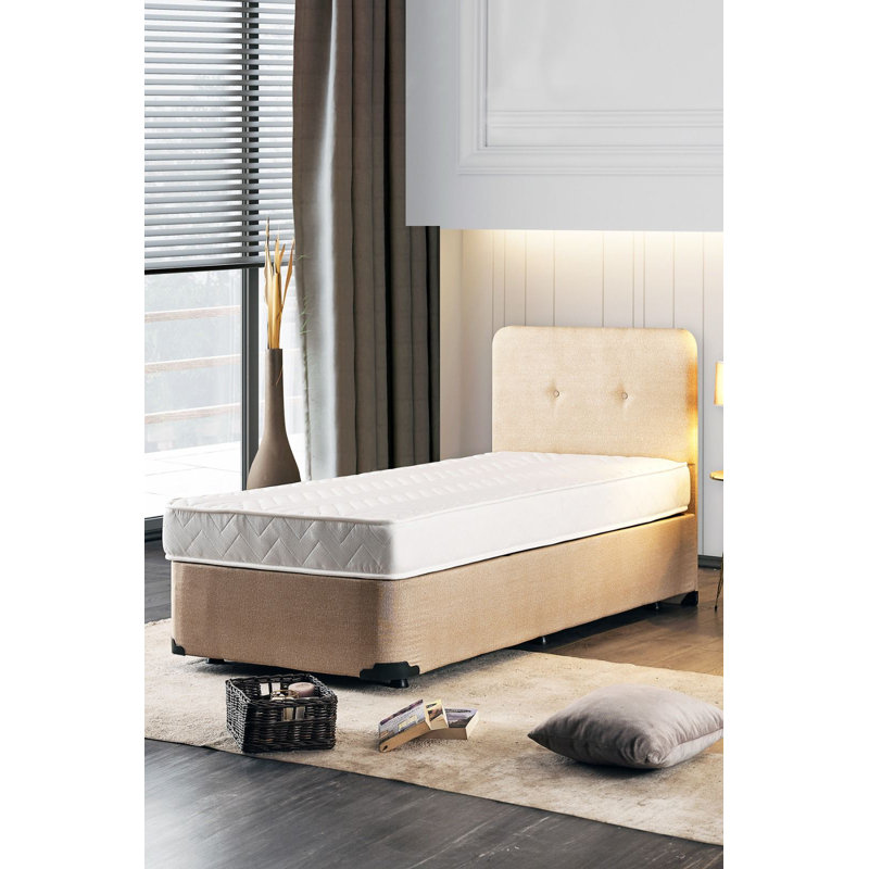 Ultra Firm Baby & Kids Mattress, White Jacquard Fabric, 47.2 x 78.7 x 7.5 inches | Special Niron Multi Spring System, Double-Sided Comfort Layer Foam & Silicon Fiber | Perfect for Cribs & Toddler Beds, Assembled Design