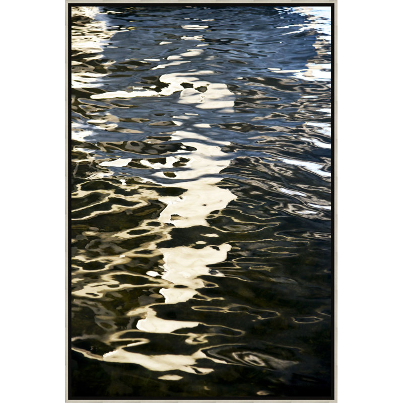 Blue Waters 1 Print by Barbara DeBord, 25.25" H x 17.25" W