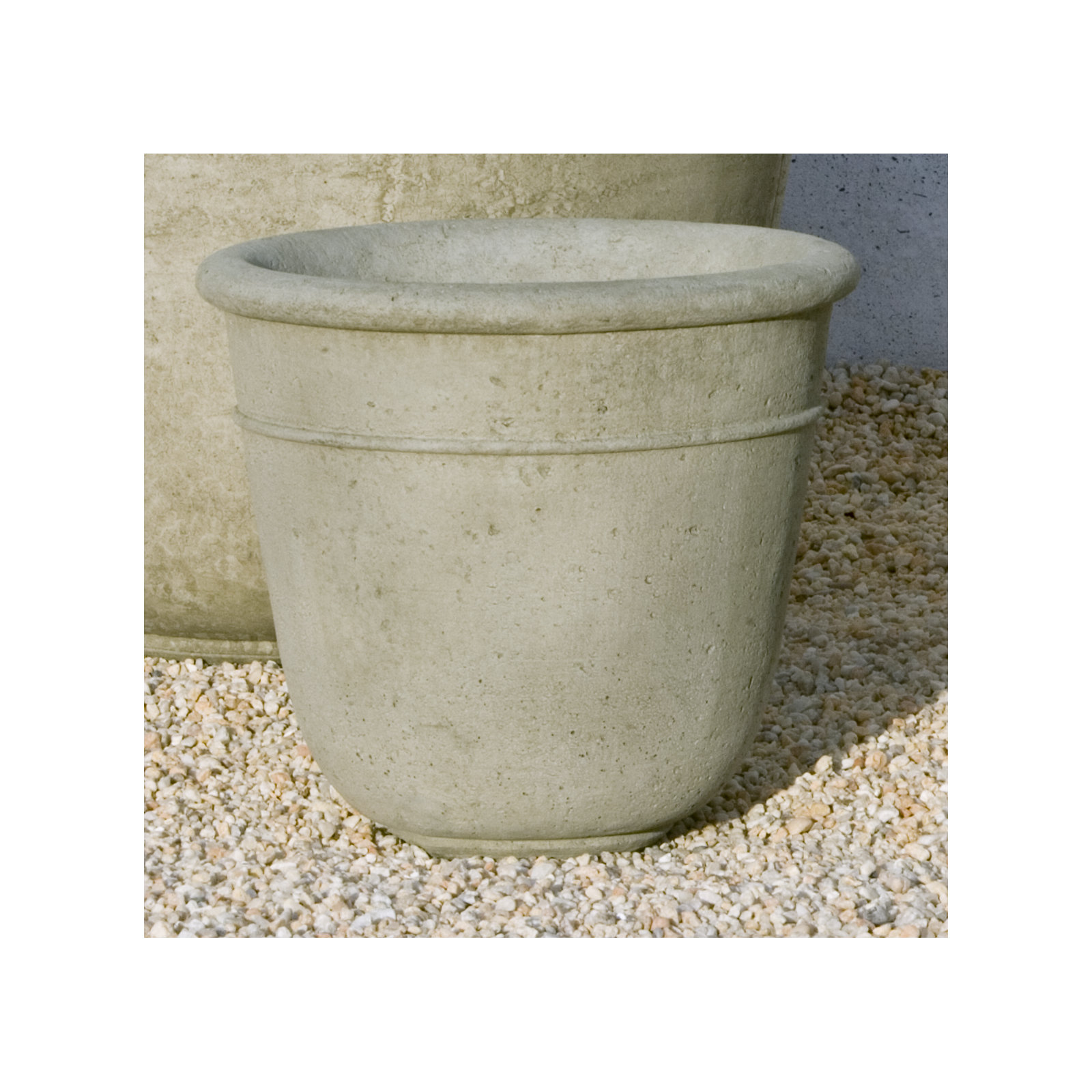 Carema Handmade Pot Planter, Verde, 13.75" H x 16" W x 16" D