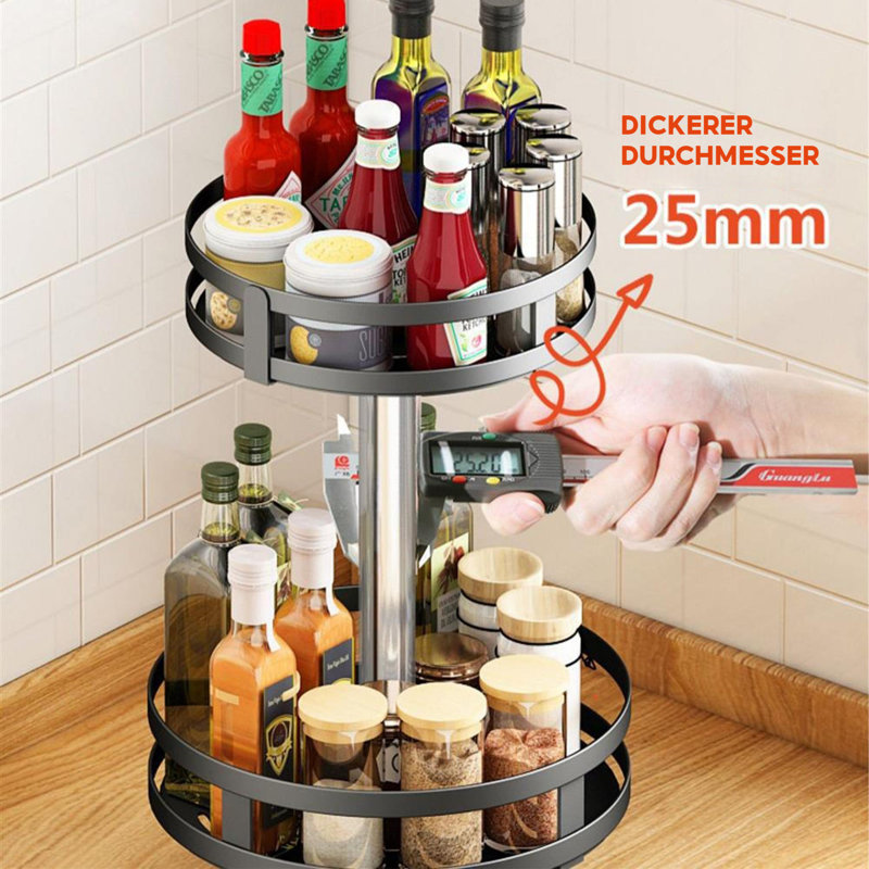 Norlina Freestanding Stainless Steel Spice Rack