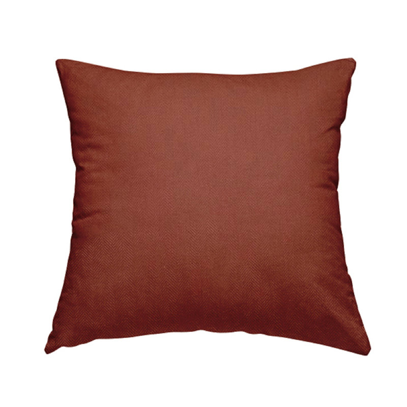 Dasaan Square Throw Cushion, Orange, 43cm H x 43cm W x 5cm D