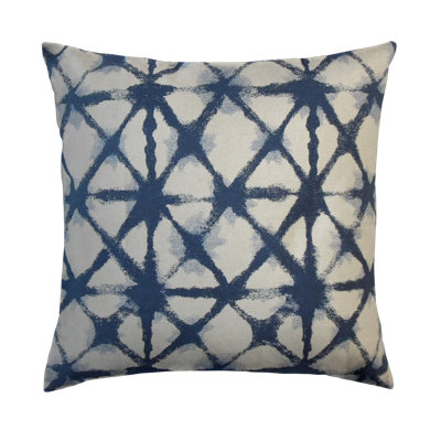 Gerica Geometric Feather Reversible Throw Pillow