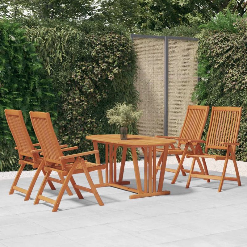 Christyonna Folding Patio Dining Armchair