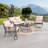 Aalaysia 5-Piece Outdoor Wicker Conversation Set